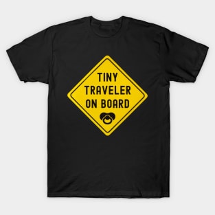 Baby On Board Tiny Traveler Bumper T-Shirt